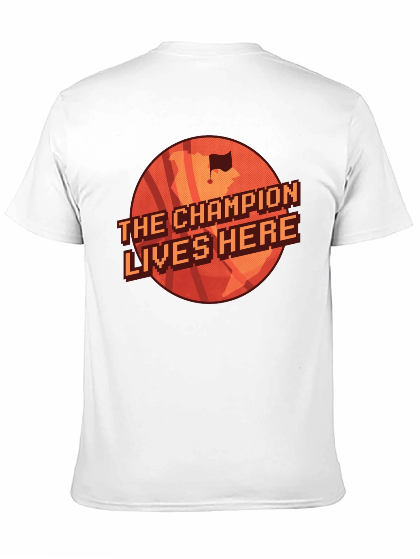The Champion Lives Here Graphic Tee