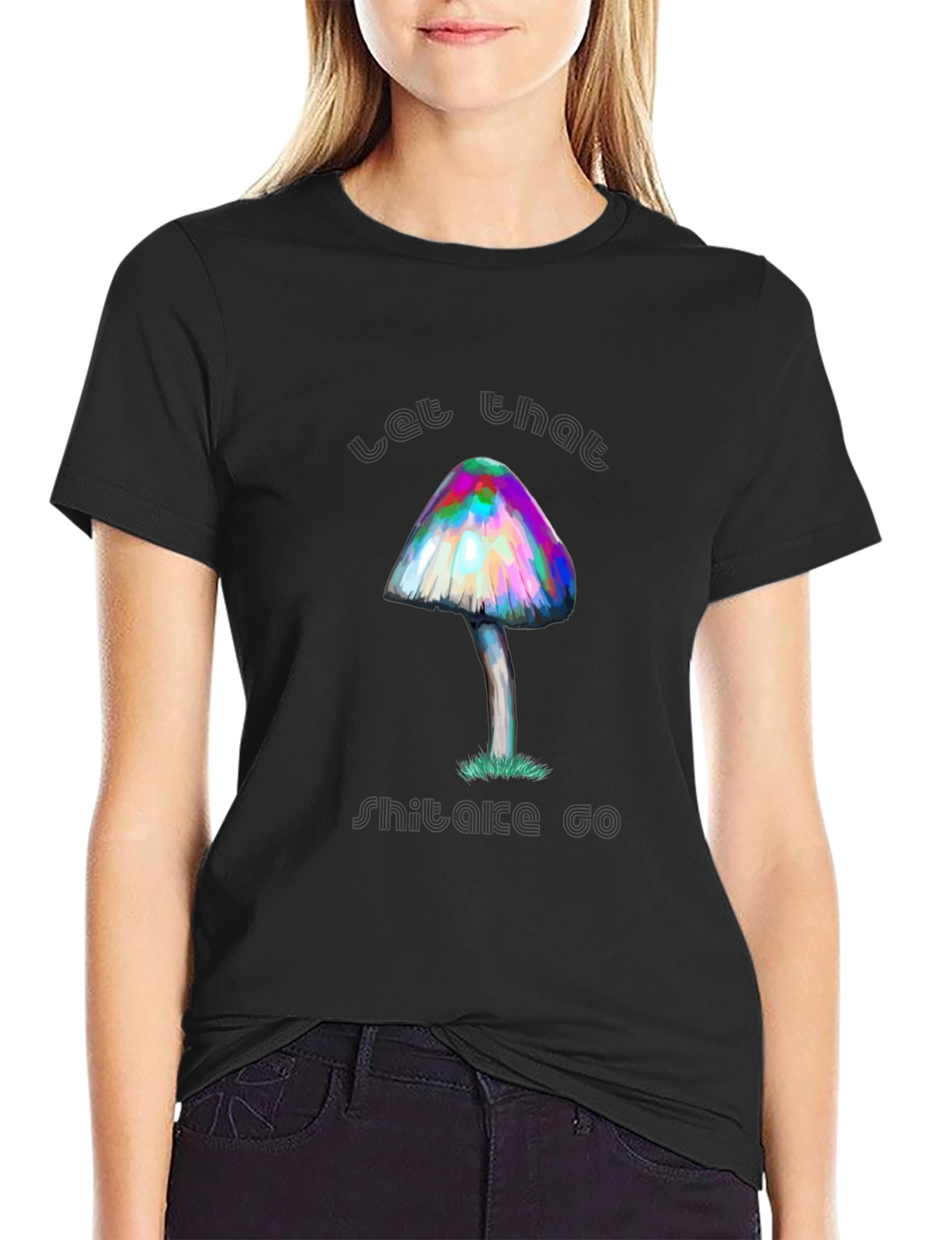 Psychedelic Mushroom Graphic Tee