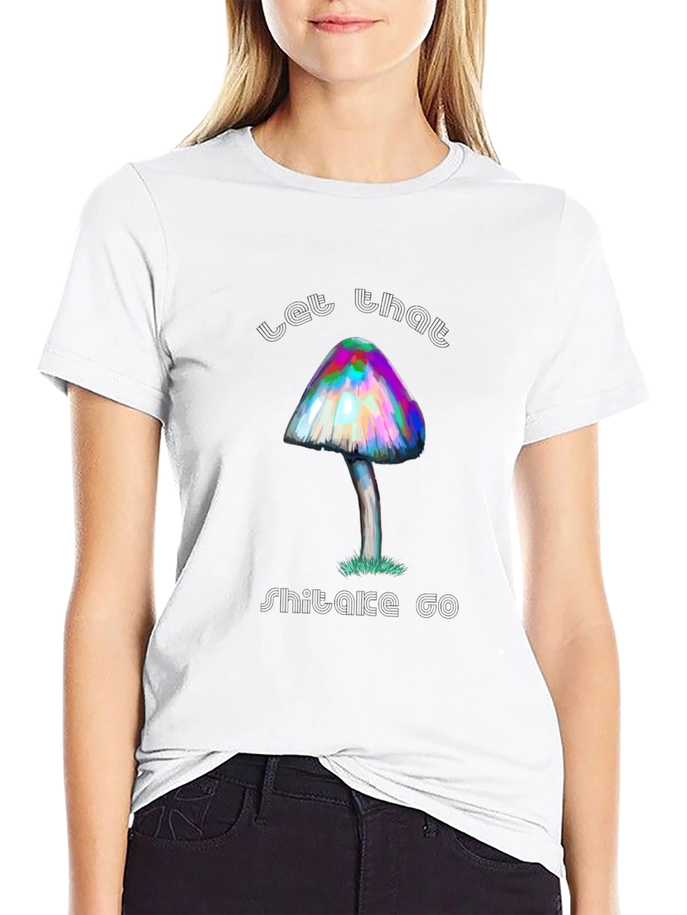 Psychedelic Mushroom Graphic Tee