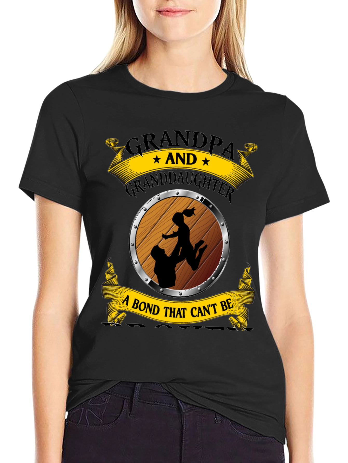 Grandpa & Granddaughter Bond T-Shirt
