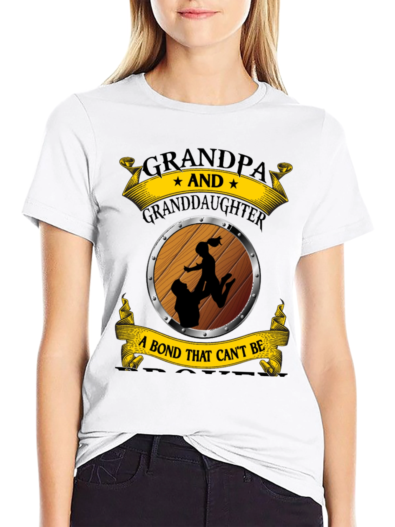 Grandpa & Granddaughter Bond T-Shirt