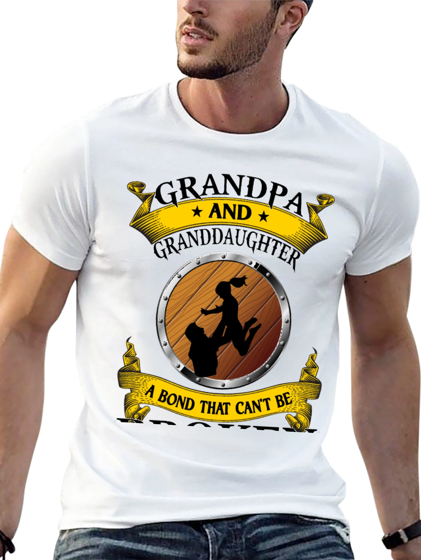 Grandpa & Granddaughter Bond T-Shirt