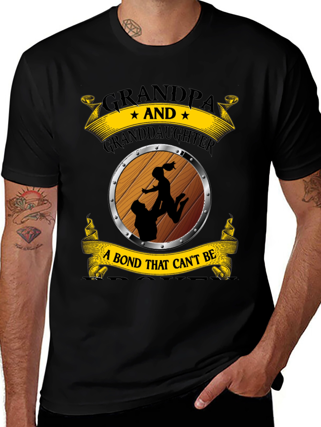 Grandpa & Granddaughter Bond T-Shirt