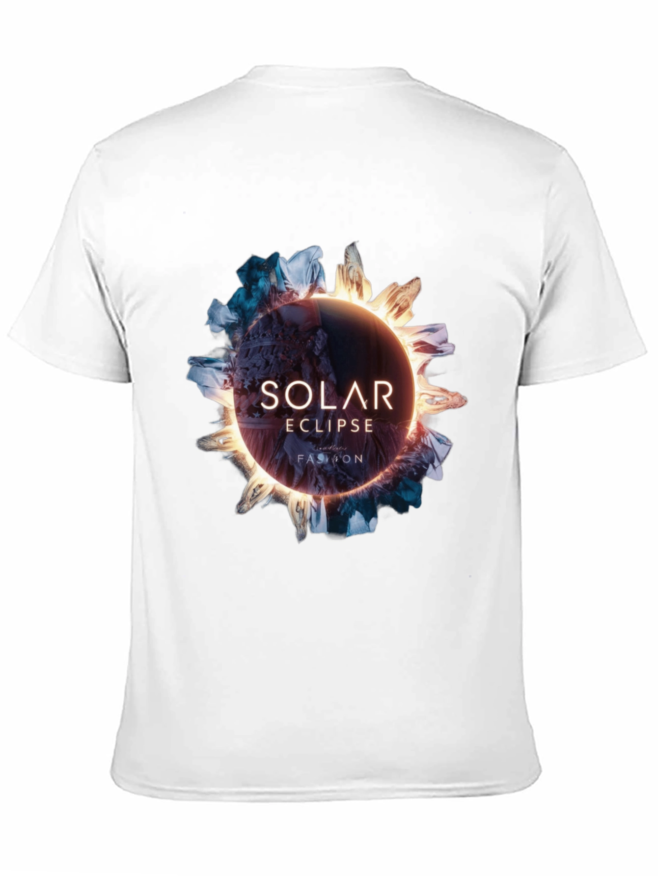 Solar Eclipse Fashion Black T-Shirt