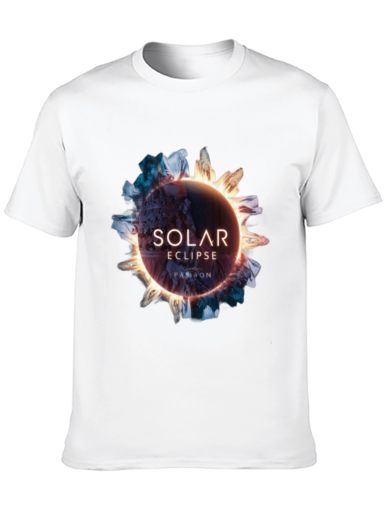 Solar Eclipse Fashion Black T-Shirt