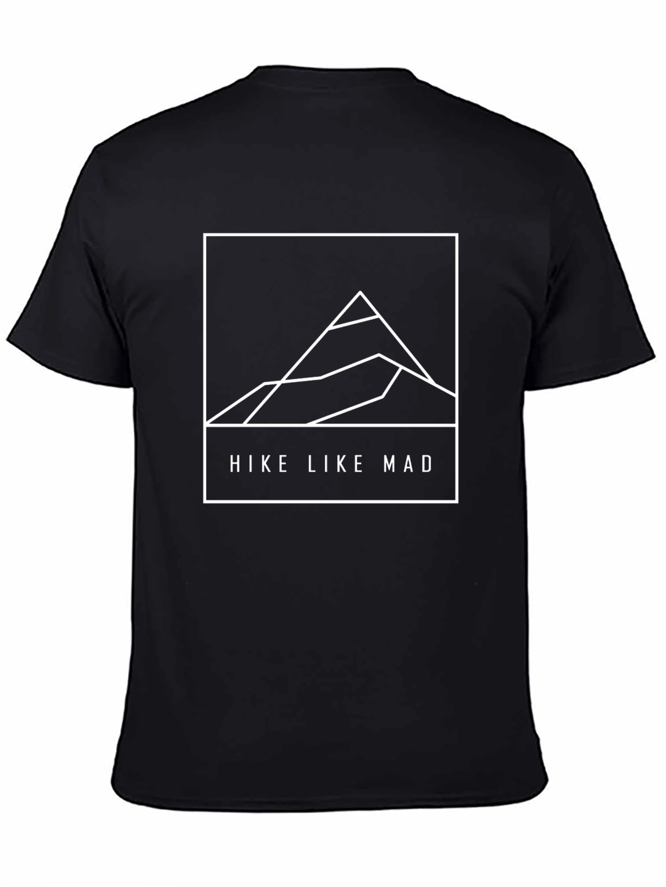 Hike Like Mad Graphic Tee - Mountain Design