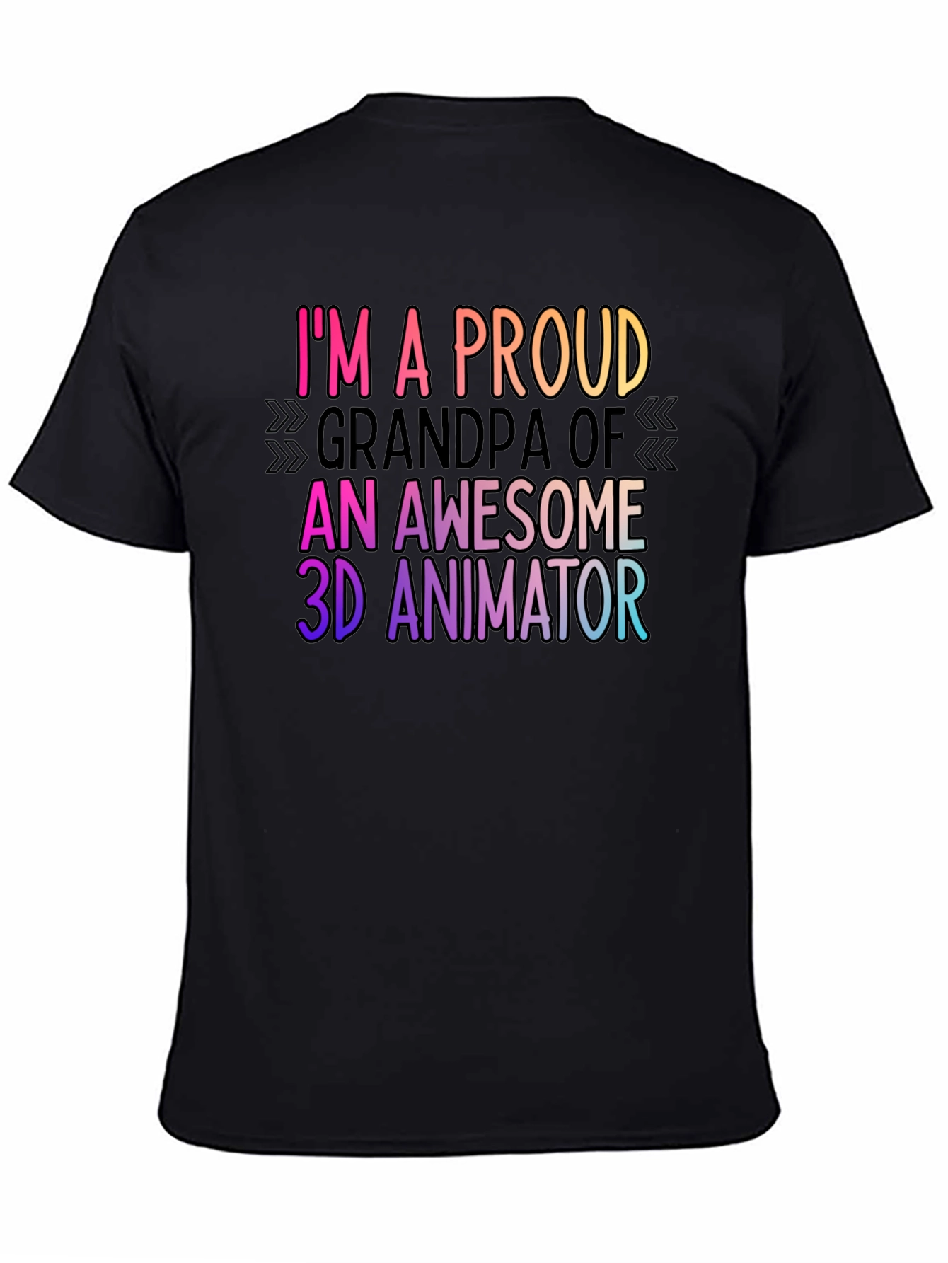 Proud Grandpa of a 3D Animator T-Shirt