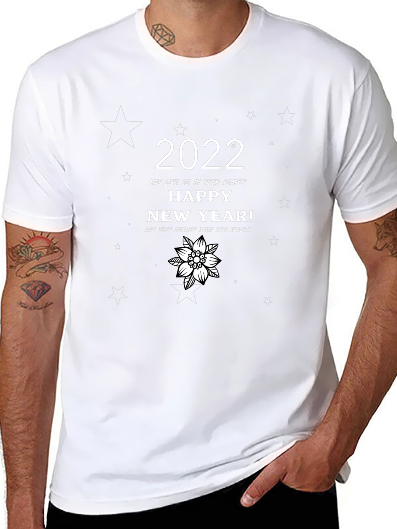 Happy New Year 2022 Graphic T-Shirt