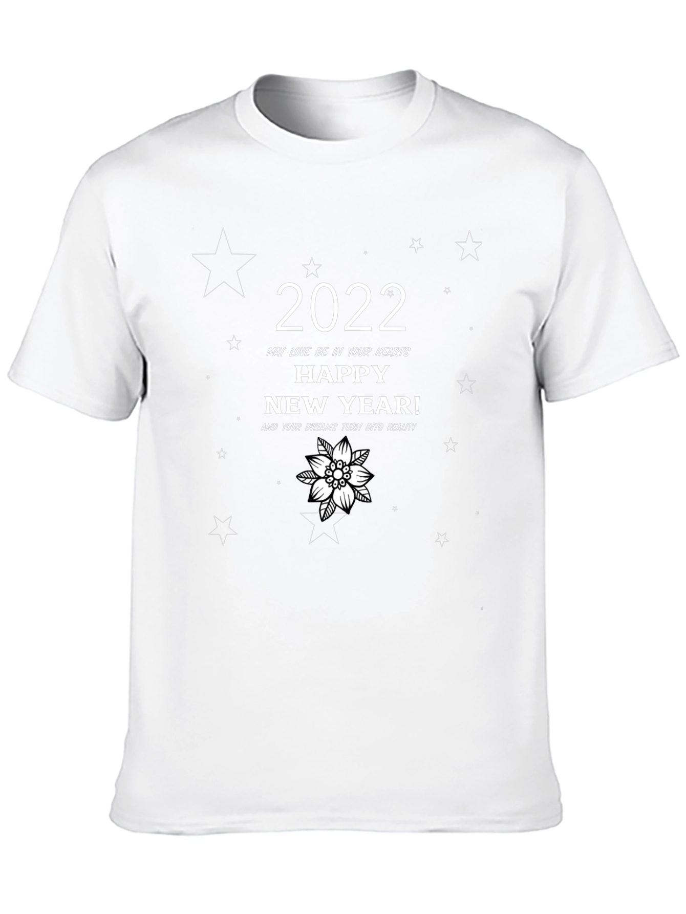 Happy New Year 2022 Graphic T-Shirt