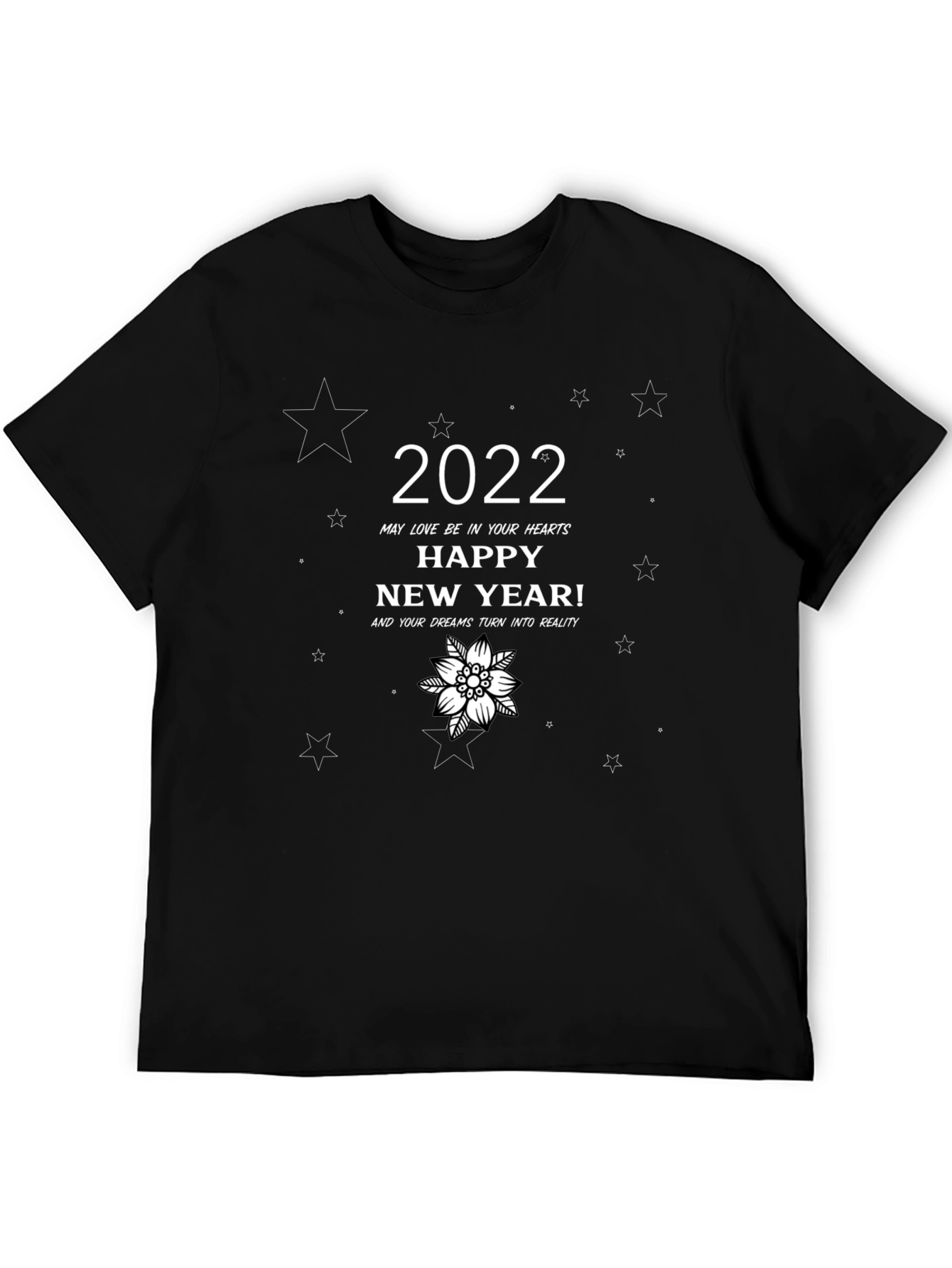 Happy New Year 2022 Graphic T-Shirt