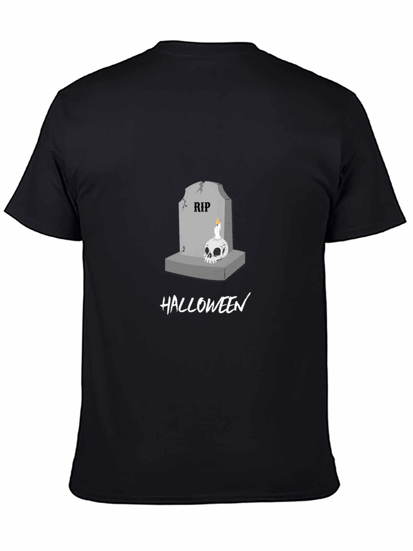 Halloween RIP Skull T-Shirt