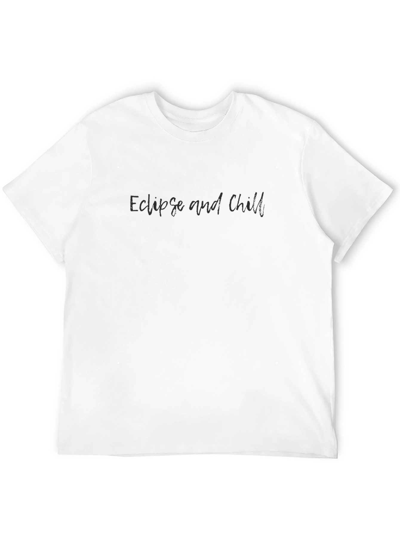 Eclipse and Chill Black T-Shirt