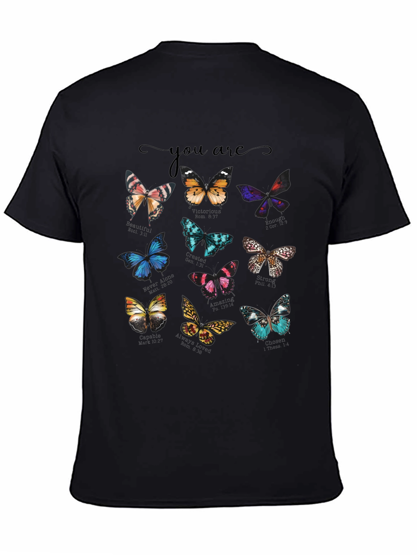 Butterfly Graphic Tee - You Are