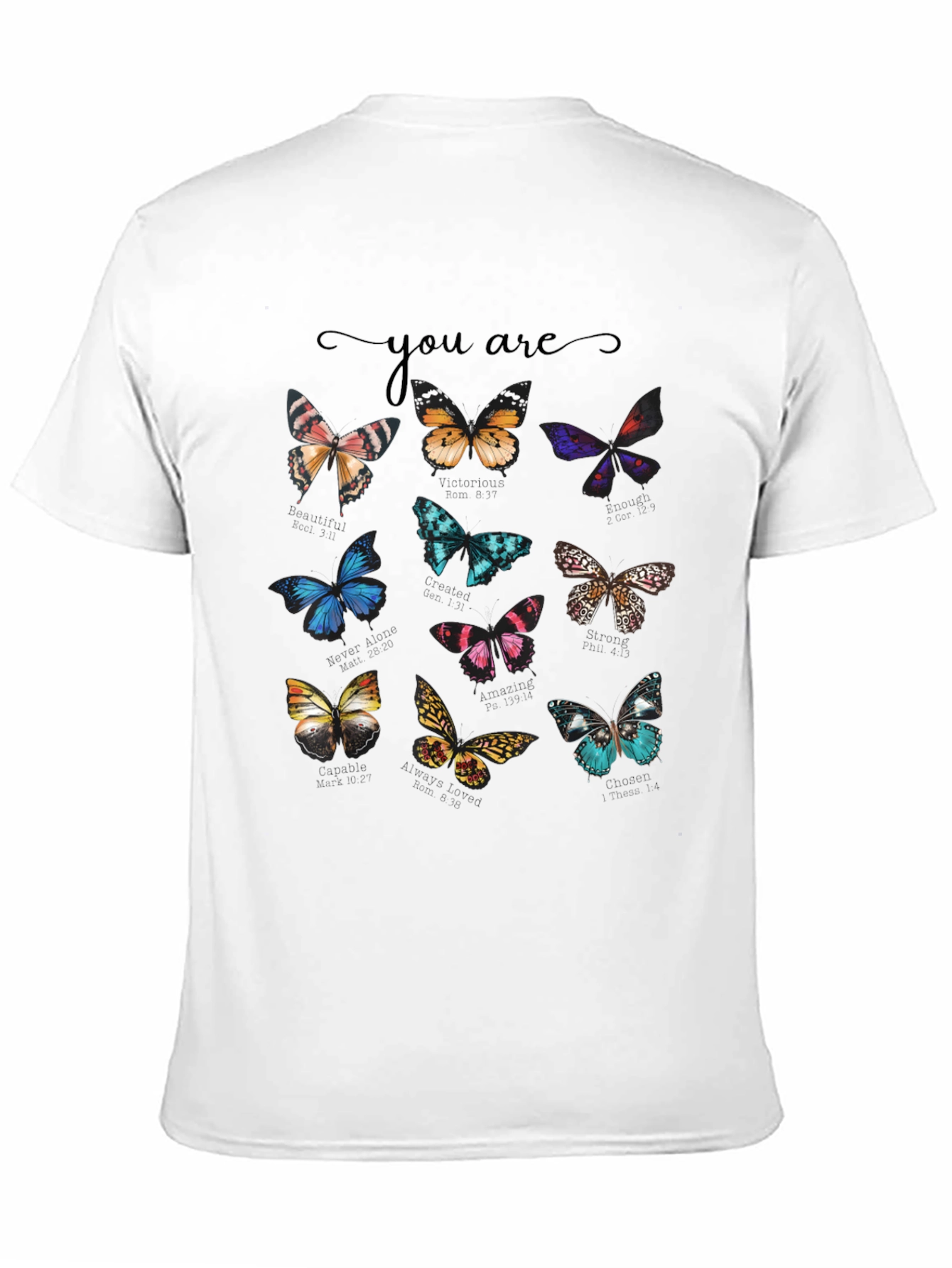 Butterfly Graphic Tee - You Are