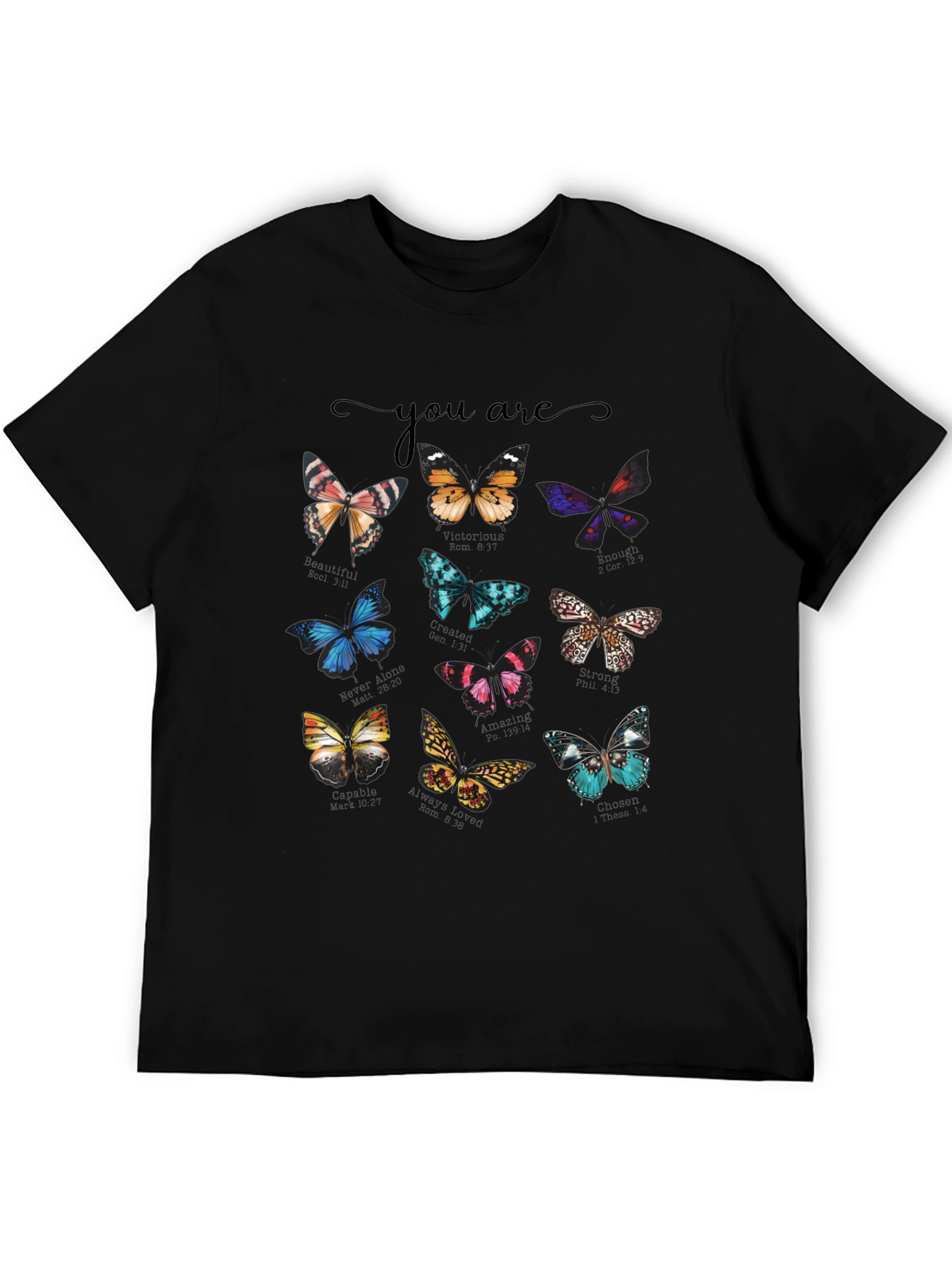 Butterfly Graphic Tee - You Are