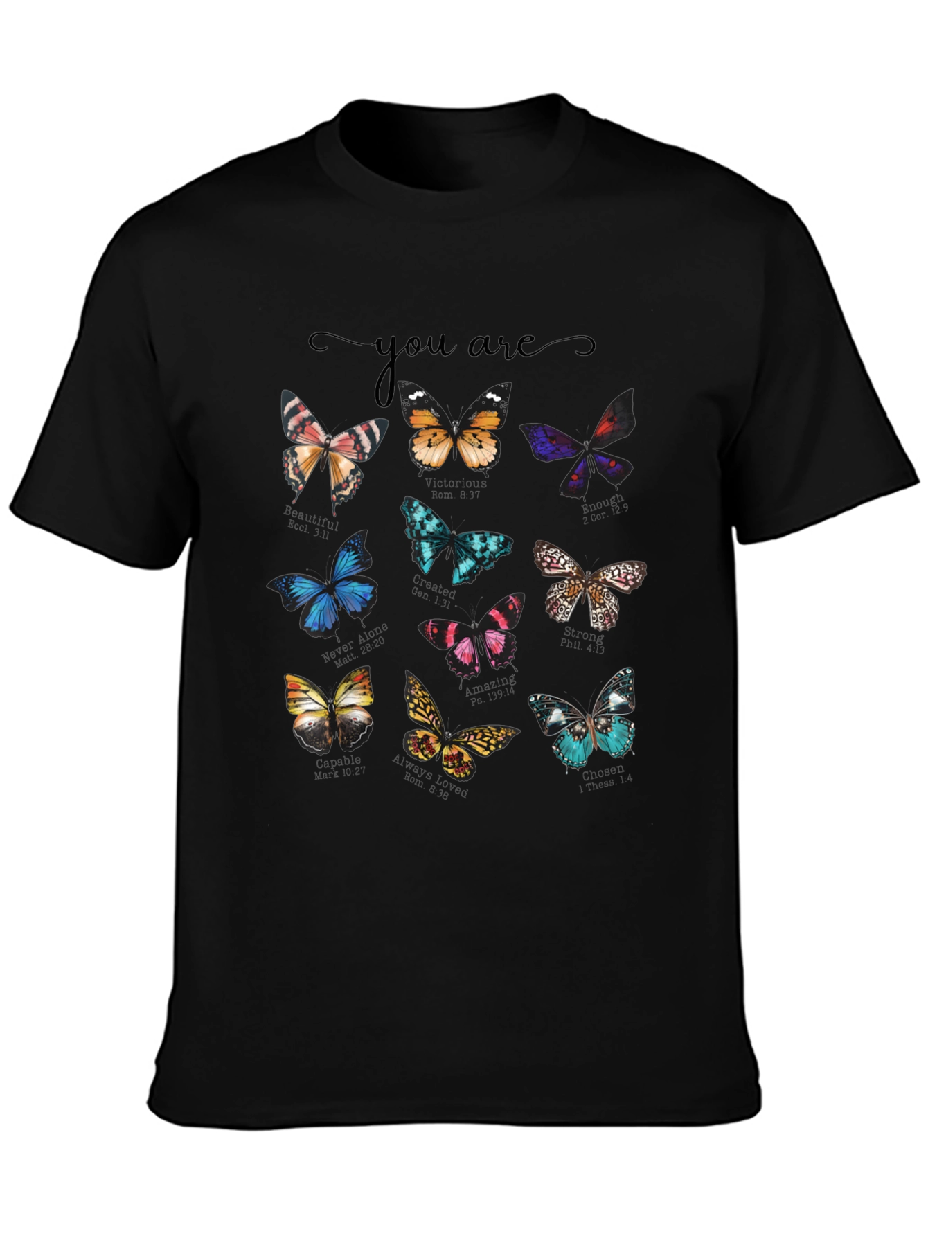 Butterfly Graphic Tee - You Are
