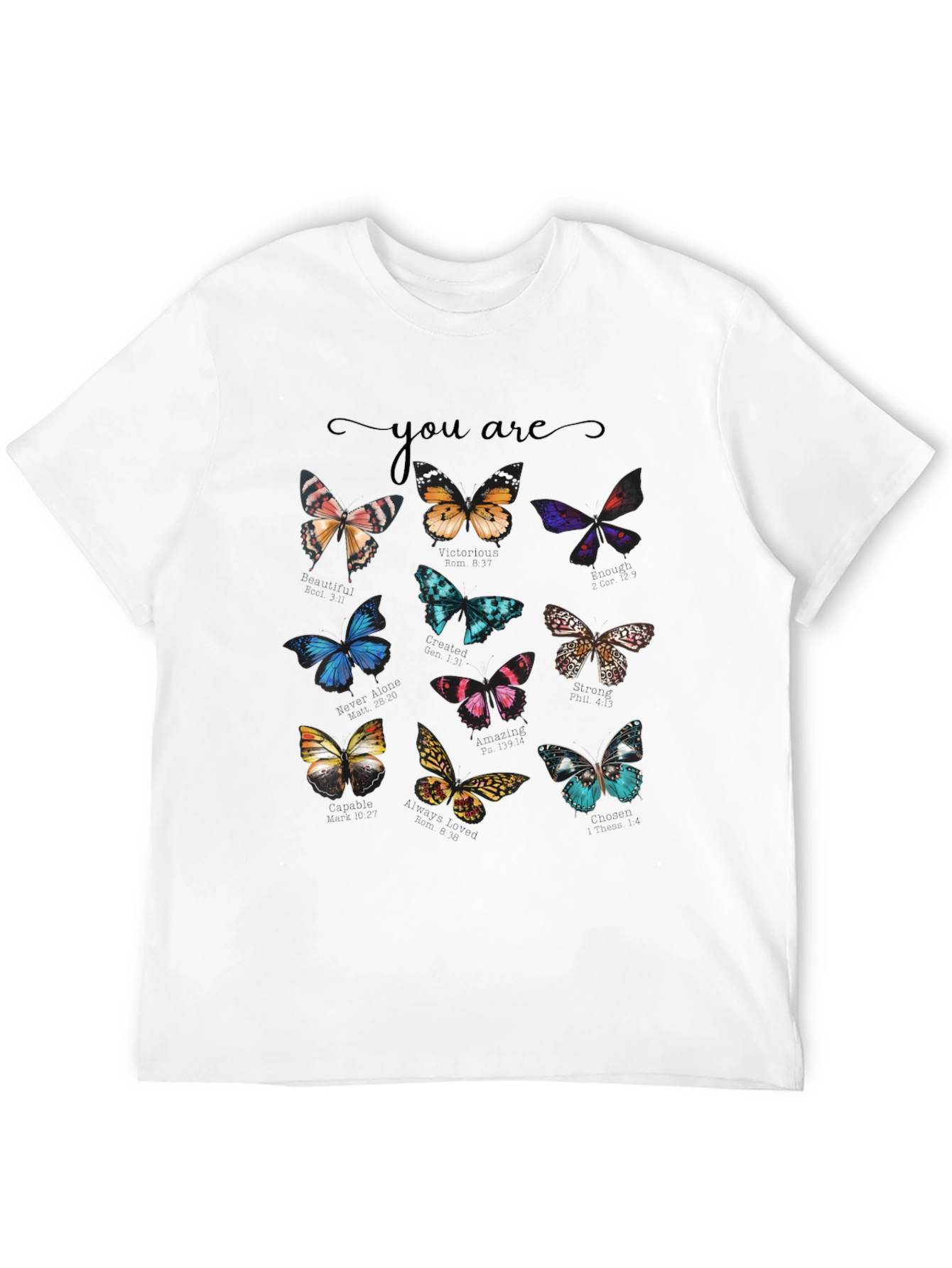 Butterfly Graphic Tee - You Are