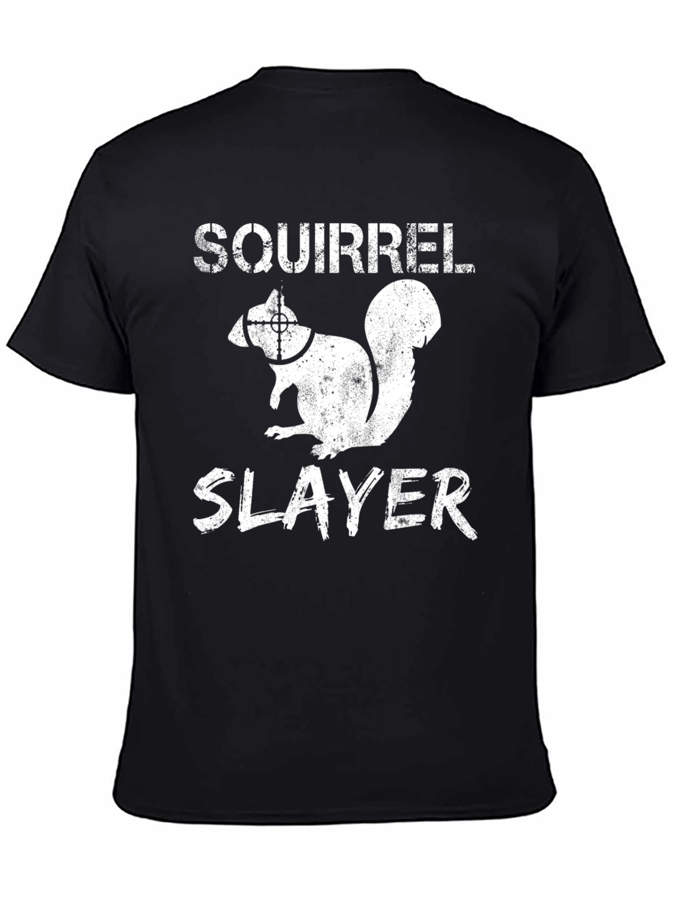 Squirrel Slayer Graphic Tee - Hunting Humor