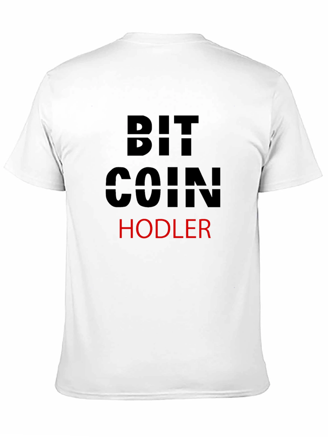 Bitcoin Hodler Black T-Shirt - Crypto Enthusiast Tee