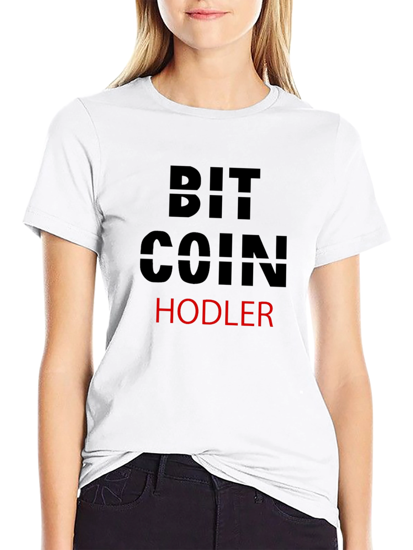 Bitcoin Hodler Black T-Shirt - Crypto Enthusiast Tee