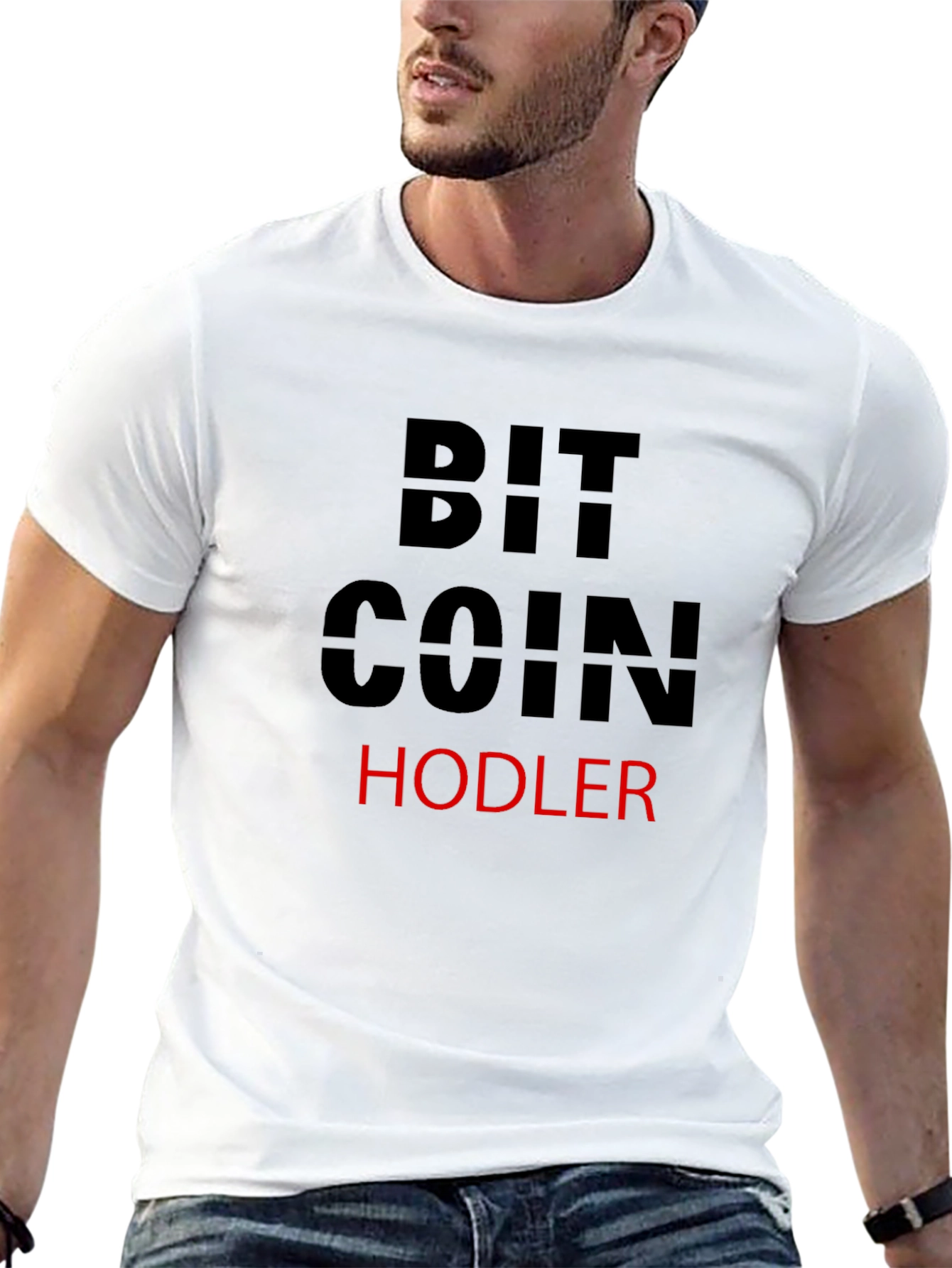 Bitcoin Hodler Black T-Shirt - Crypto Enthusiast Tee