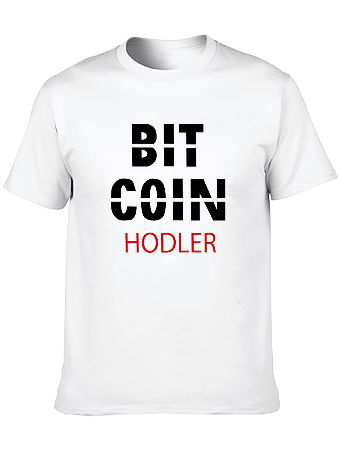 Bitcoin Hodler Black T-Shirt - Crypto Enthusiast Tee
