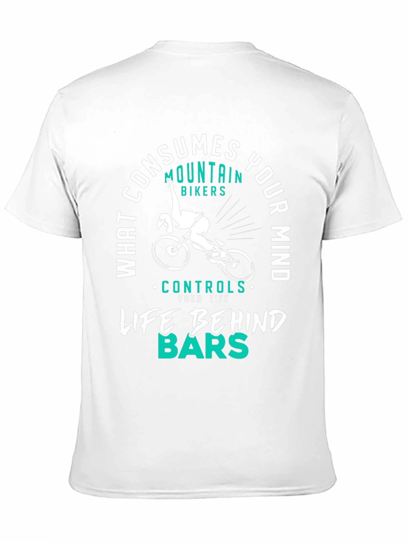 Mountain Biker Graphic Tee - Consumes Your Mind