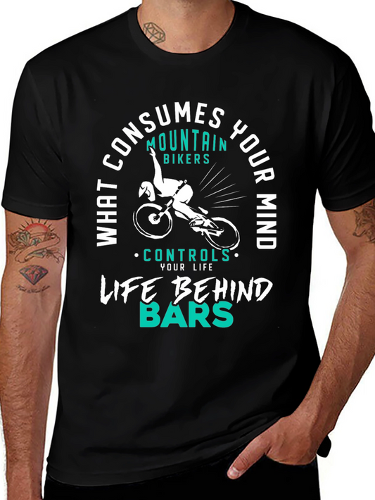 Mountain Biker Graphic Tee - Consumes Your Mind