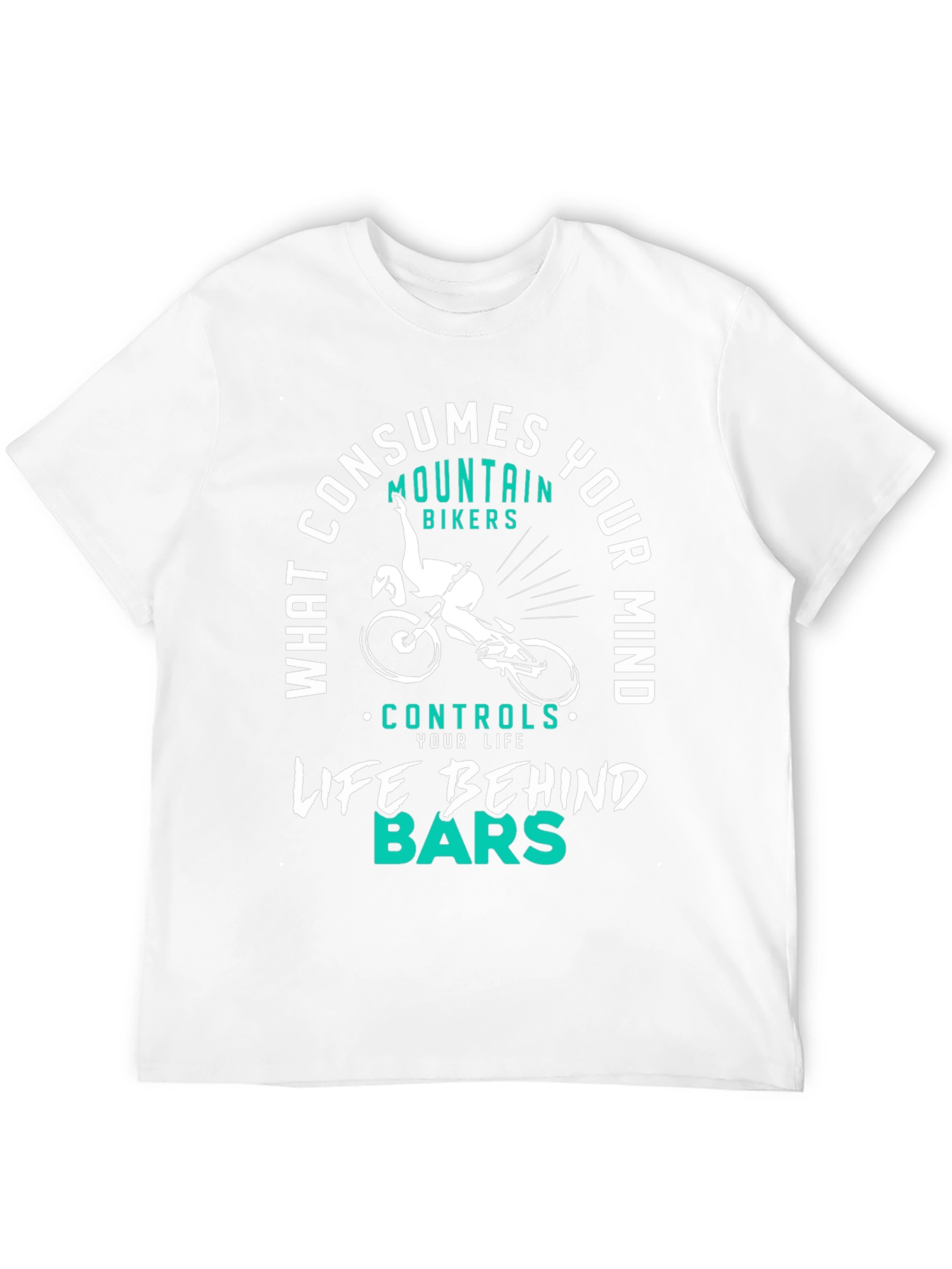 Mountain Biker Graphic Tee - Consumes Your Mind