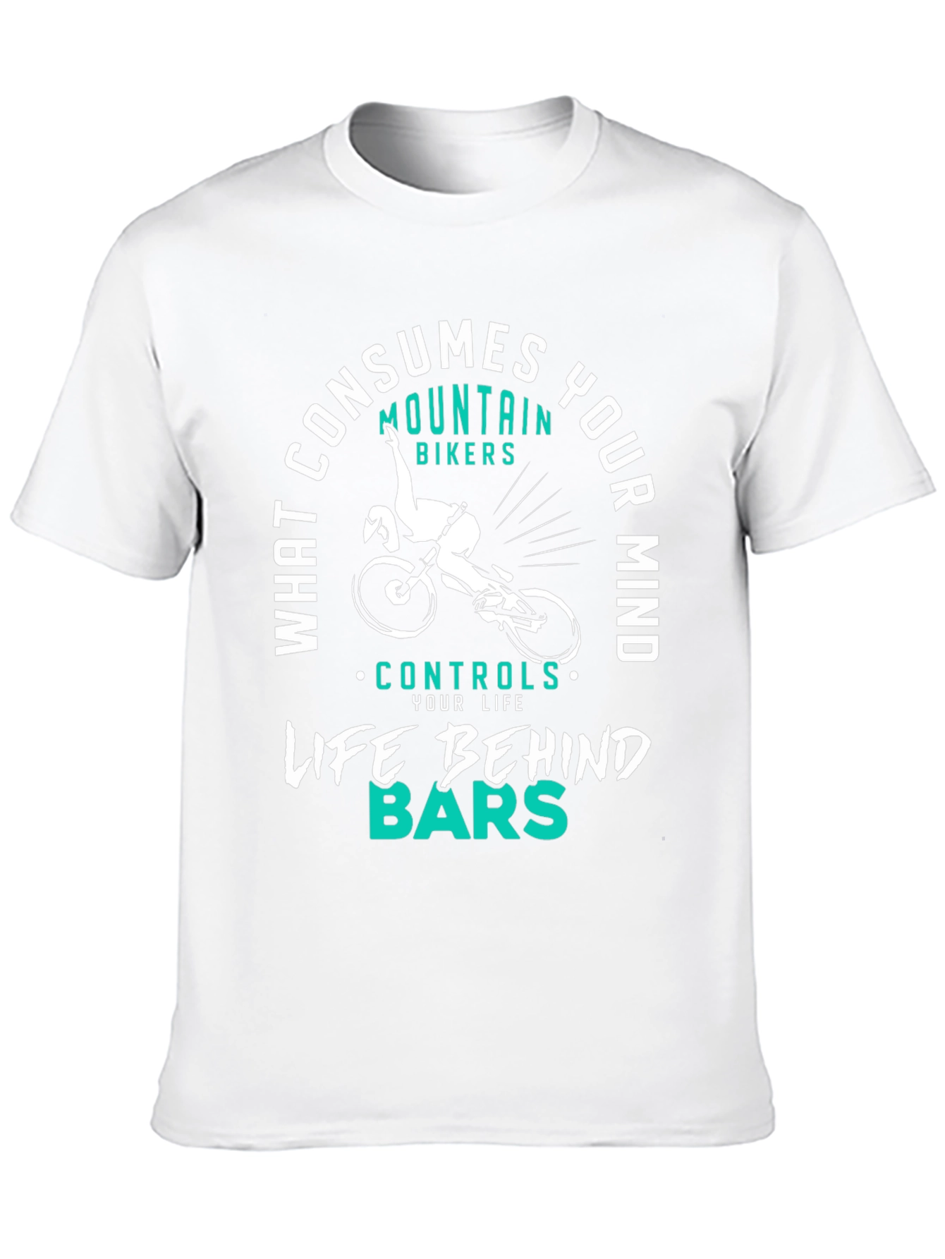 Mountain Biker Graphic Tee - Consumes Your Mind