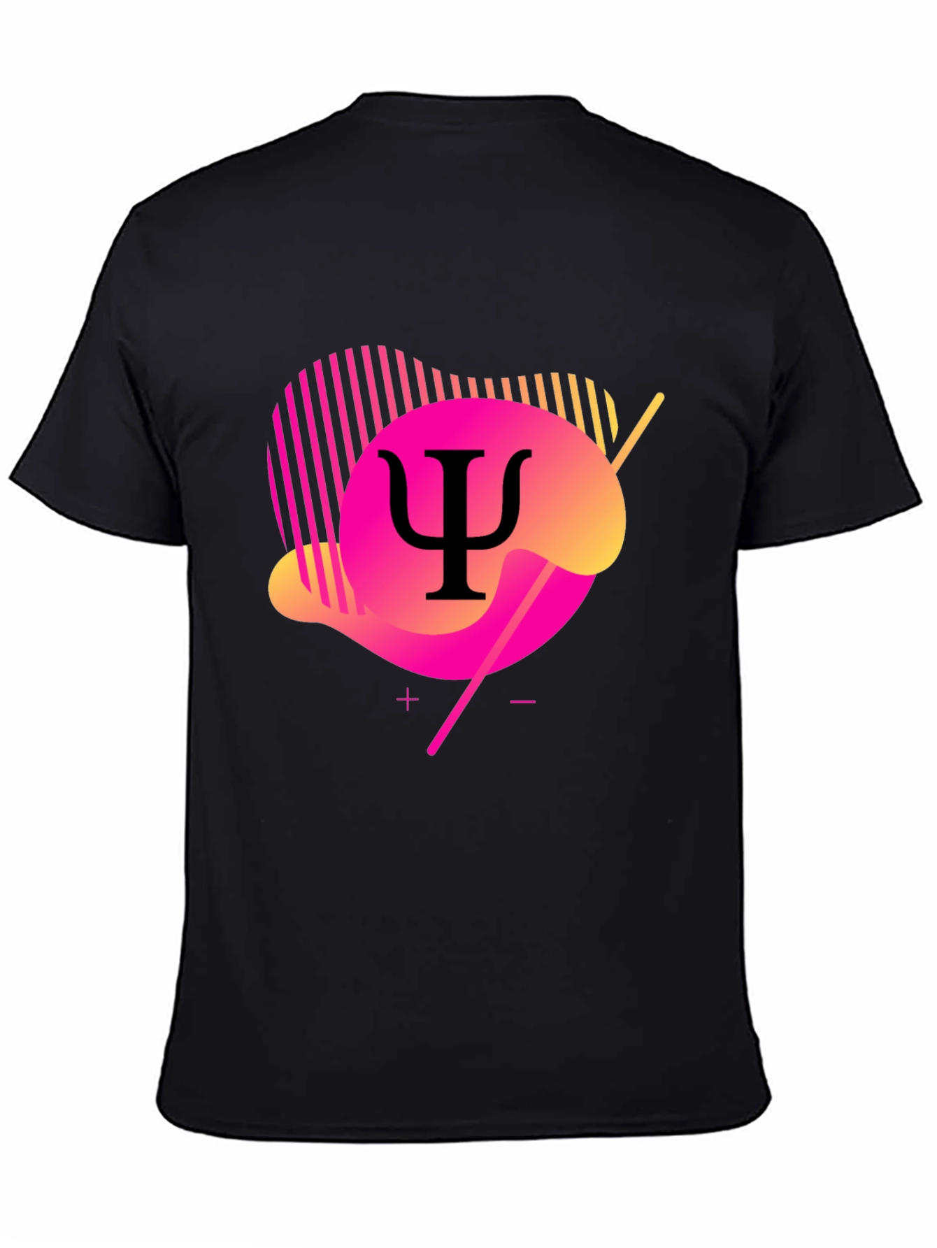 Modern Psychology Symbol T-Shirt - Black