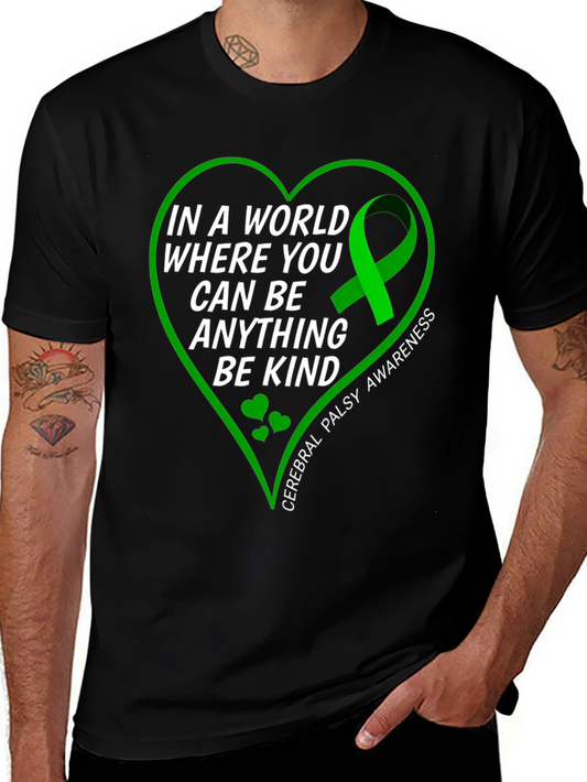 Cerebral Palsy Awareness T-Shirt - Be Kind