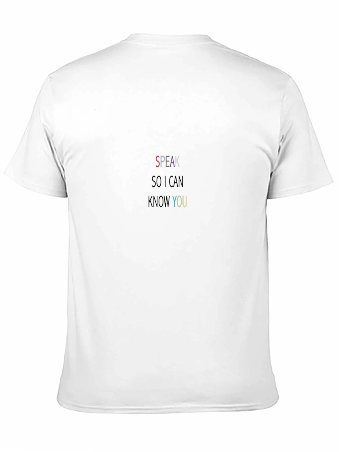Speak So I Can Know You - Graphic Tee