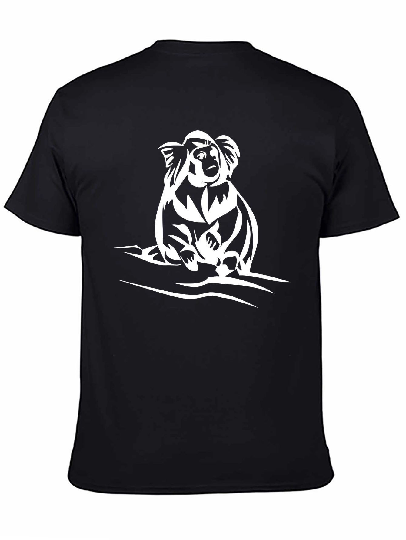 Koala Graphic Tee - Mens Black T-Shirt