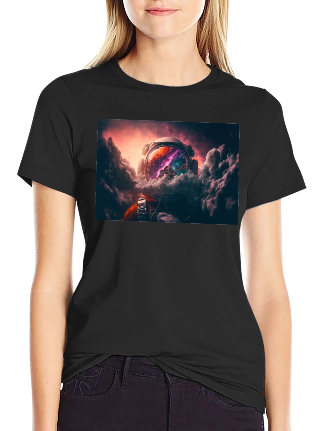 Astronaut Galaxy T-Shirt - Explore the Cosmos