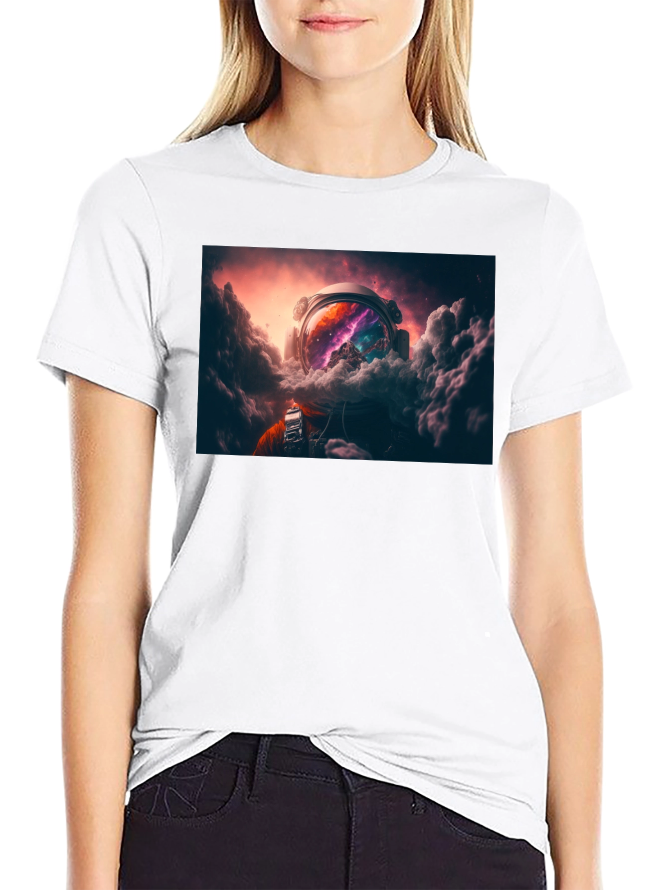 Astronaut Galaxy T-Shirt - Explore the Cosmos