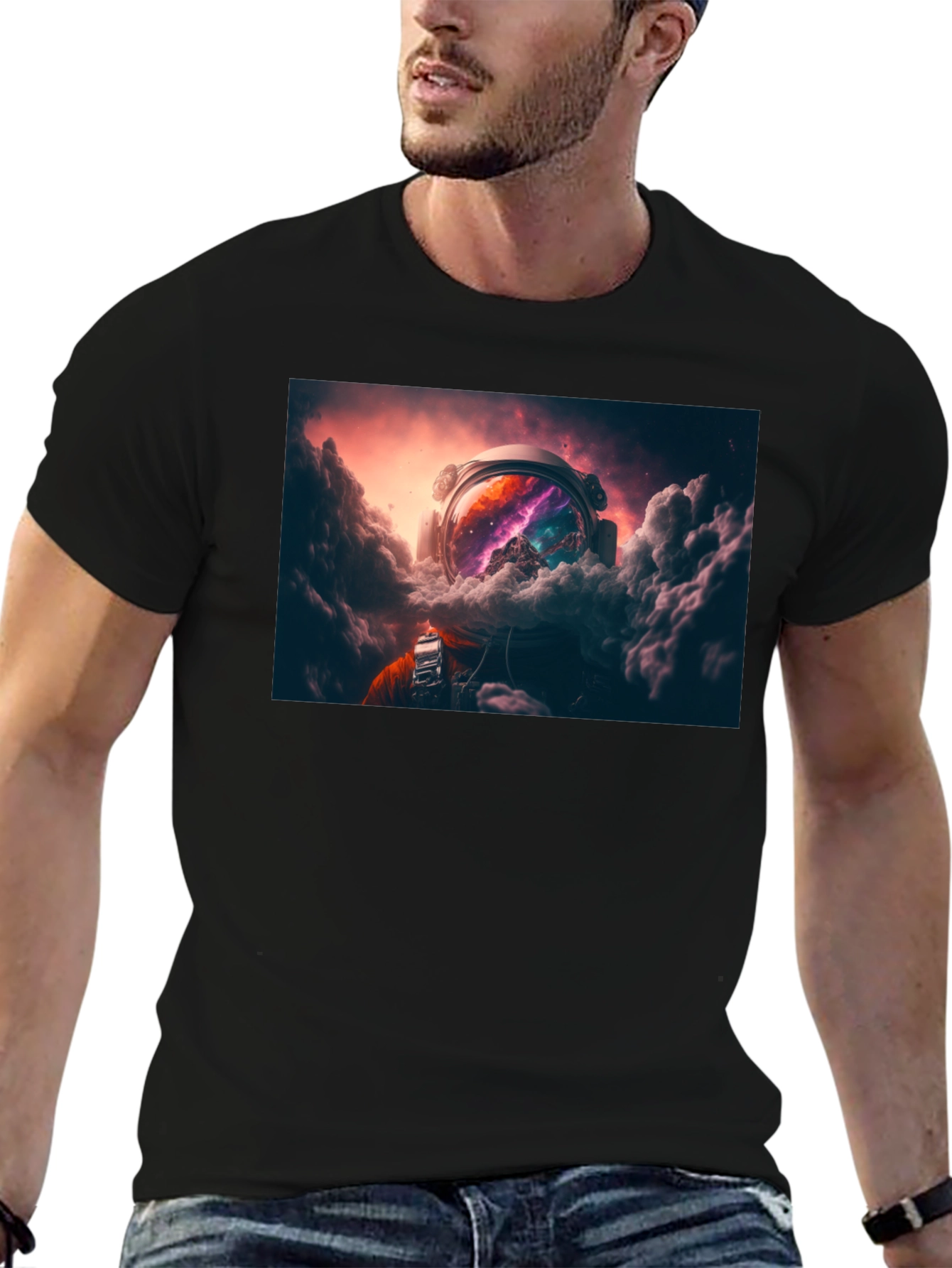 Astronaut Galaxy T-Shirt - Explore the Cosmos