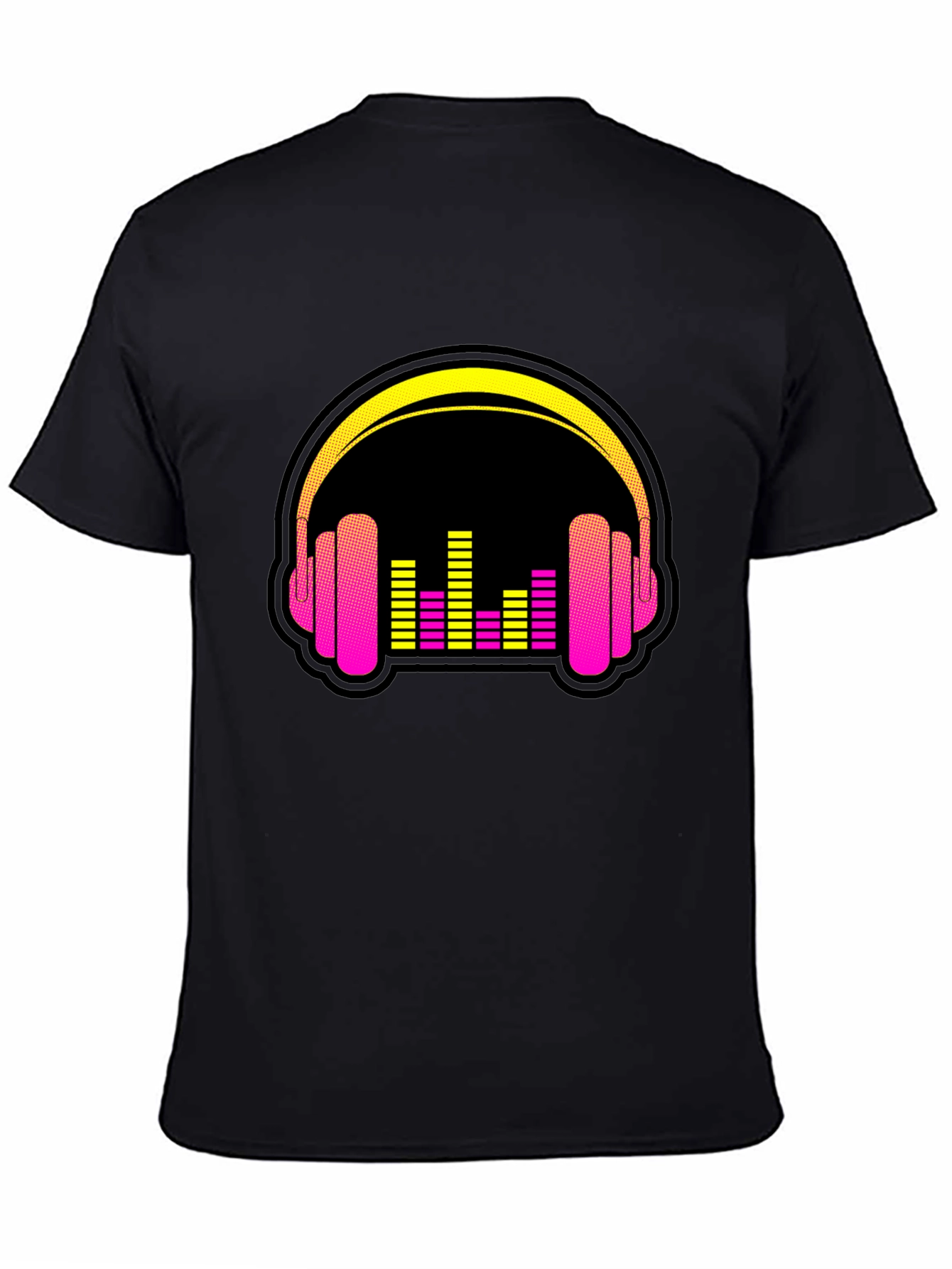 Retro Headphones Graphic Tee