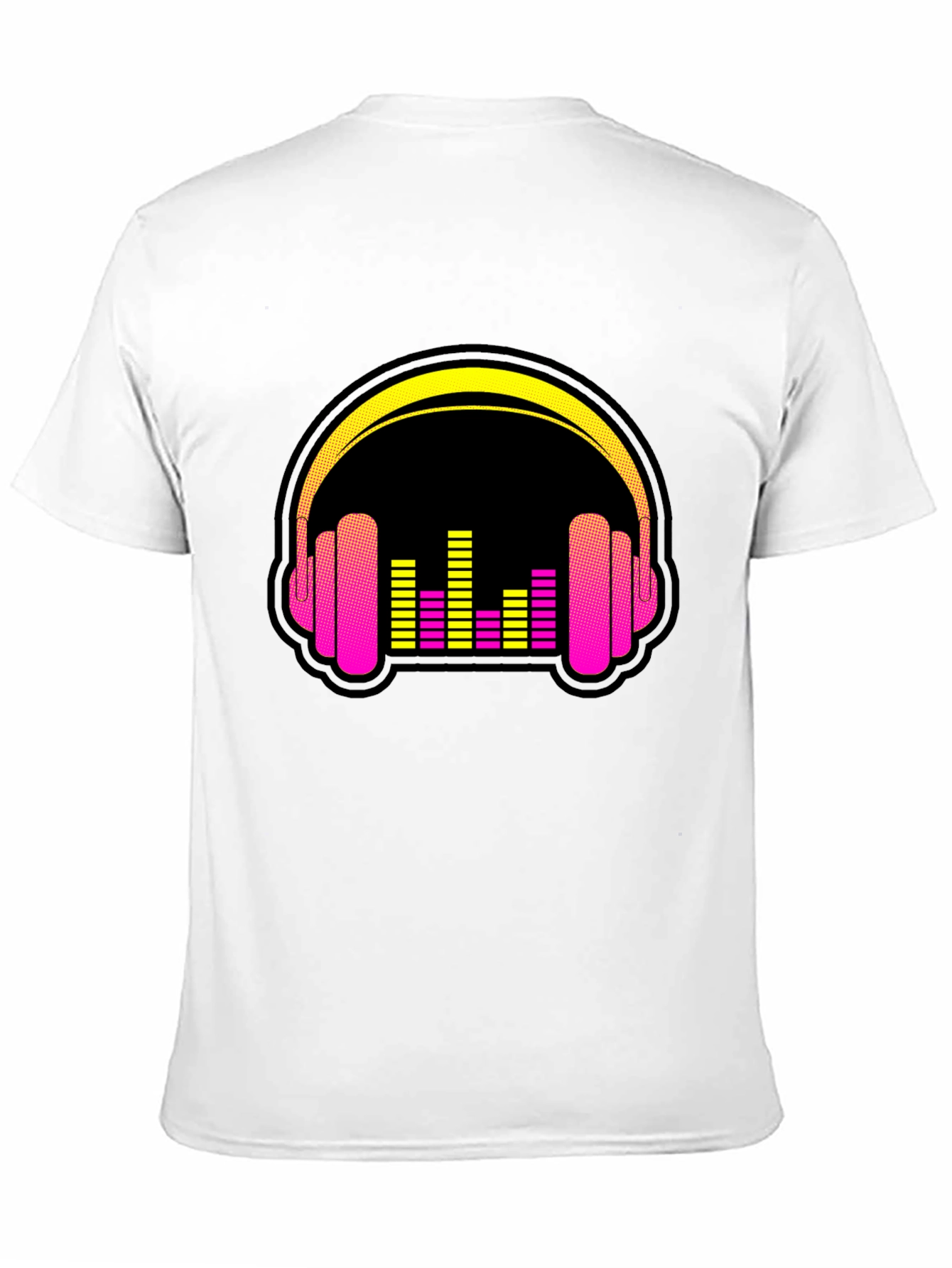 Retro Headphones Graphic Tee