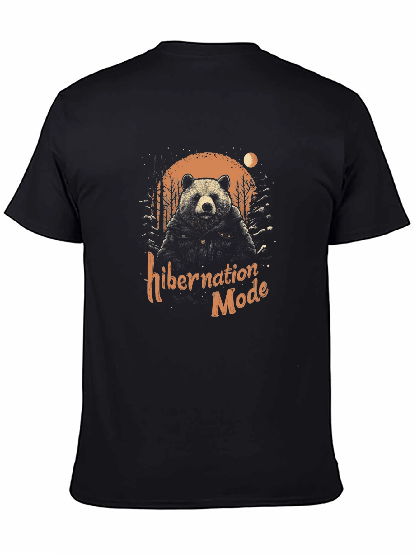 Hibernation Mode Bear Graphic Tee