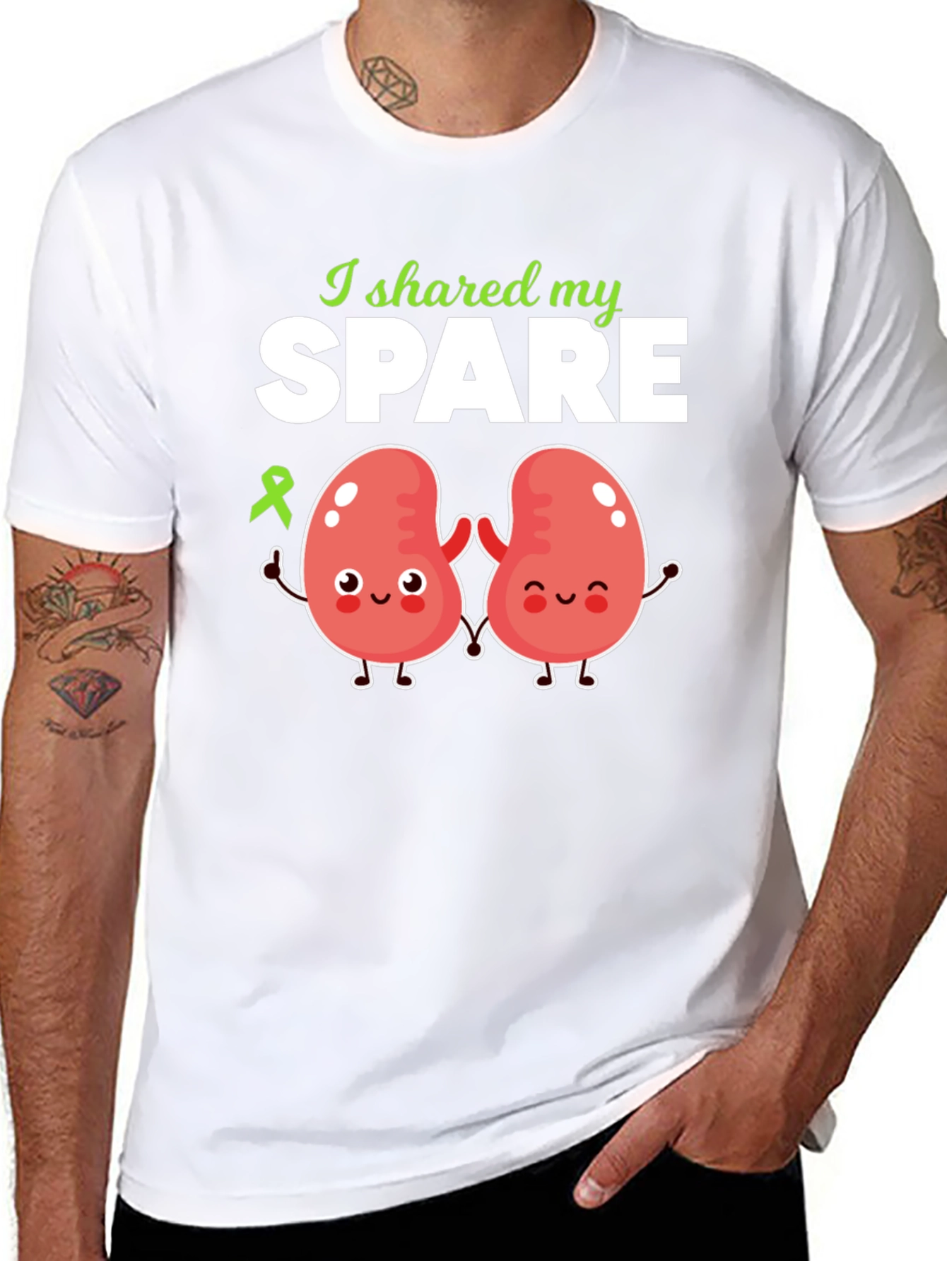 I Shared My Spare Kidney Donor Awareness T-Shirt