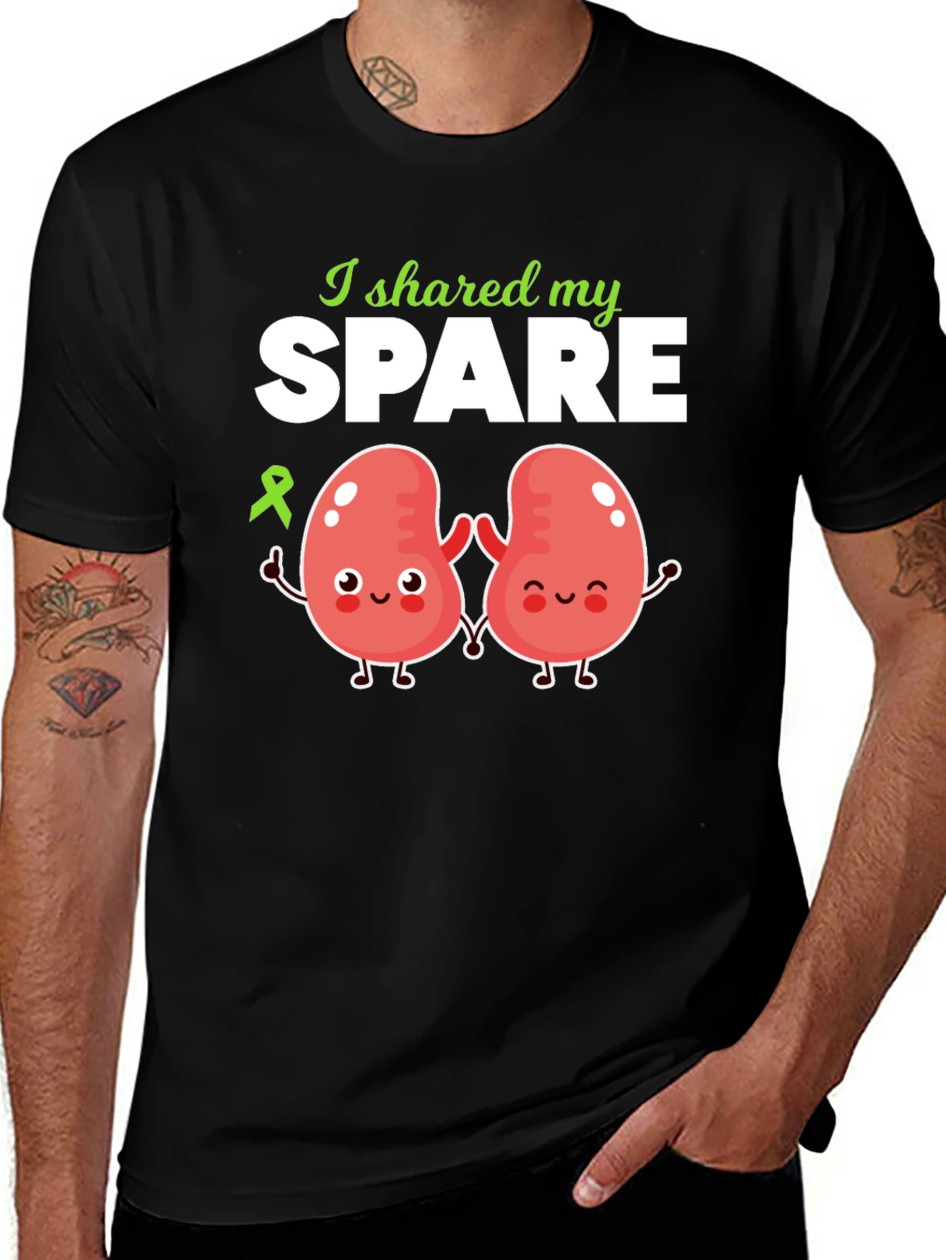 I Shared My Spare Kidney Donor Awareness T-Shirt