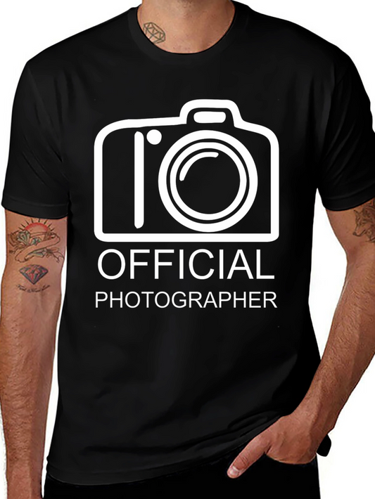 Official Photographer Graphic T-Shirt