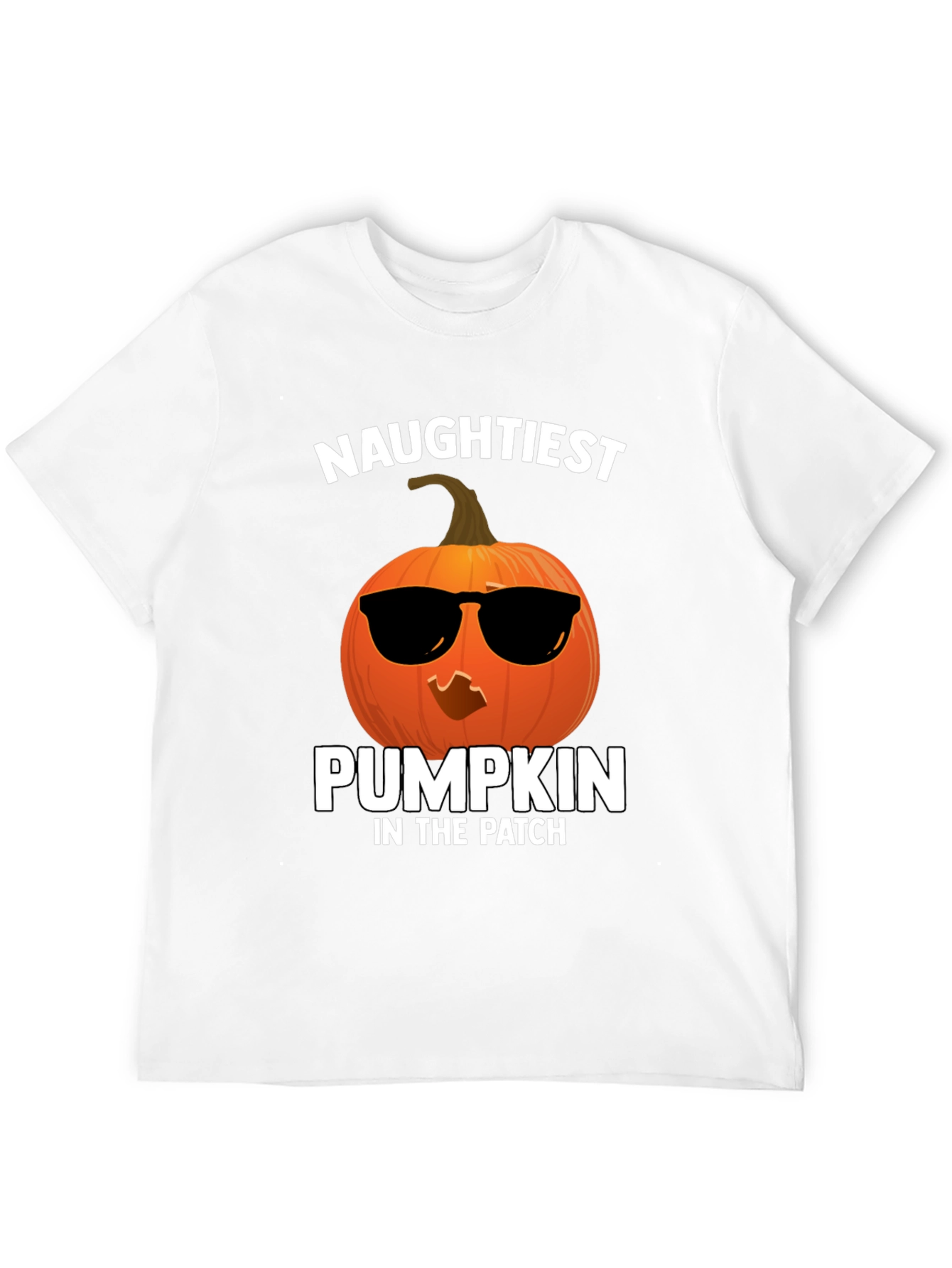 Naughtiest Pumpkin T-Shirt Halloween
