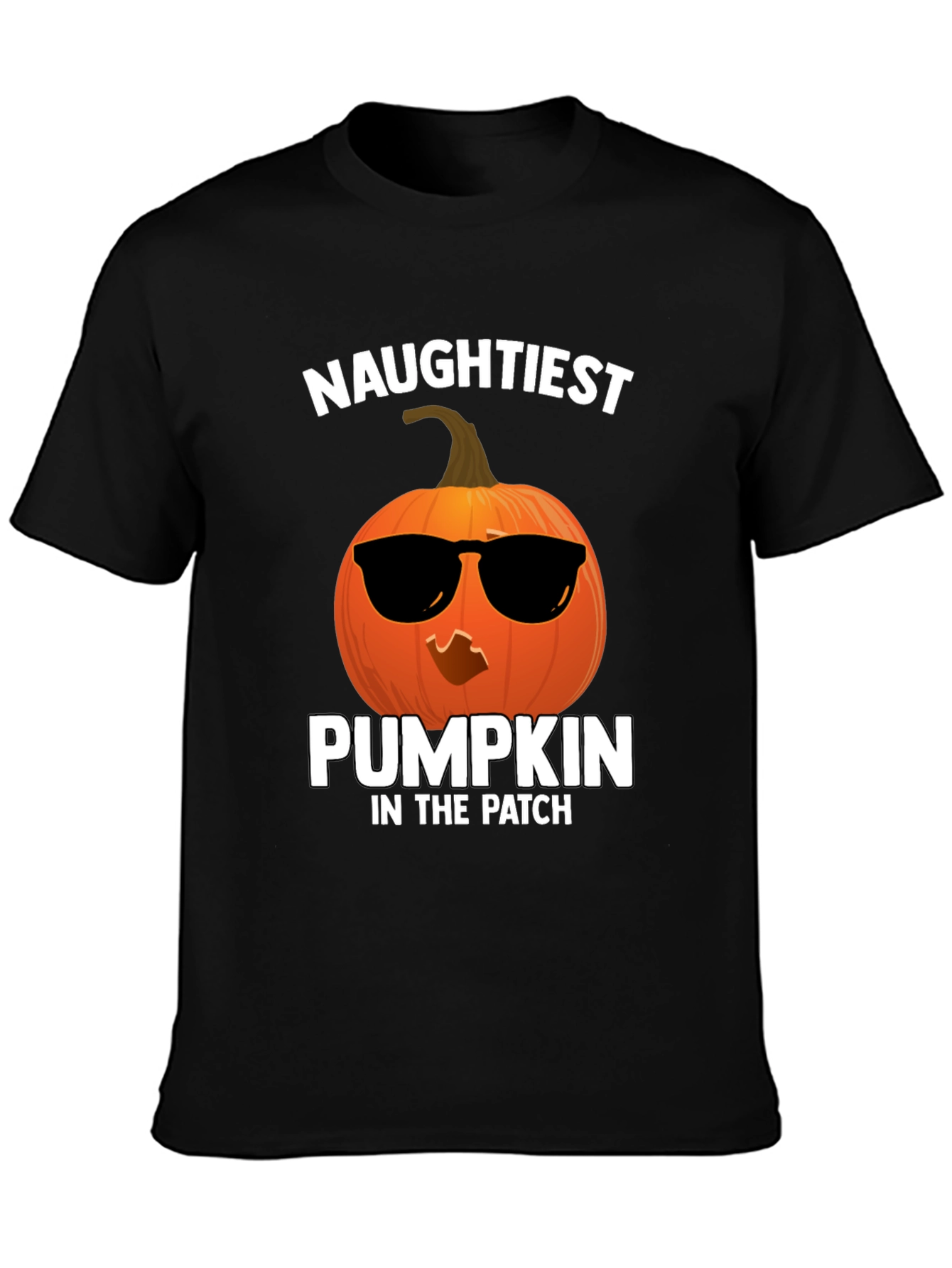 Naughtiest Pumpkin T-Shirt Halloween
