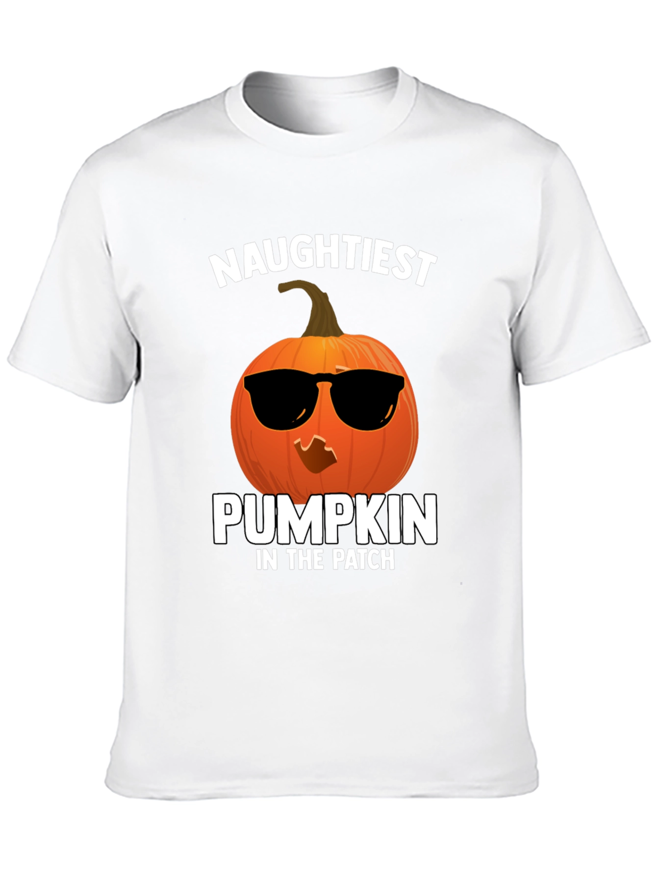 Naughtiest Pumpkin T-Shirt Halloween