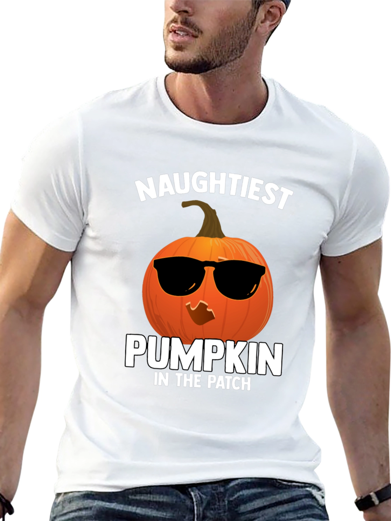 Naughtiest Pumpkin T-Shirt Halloween