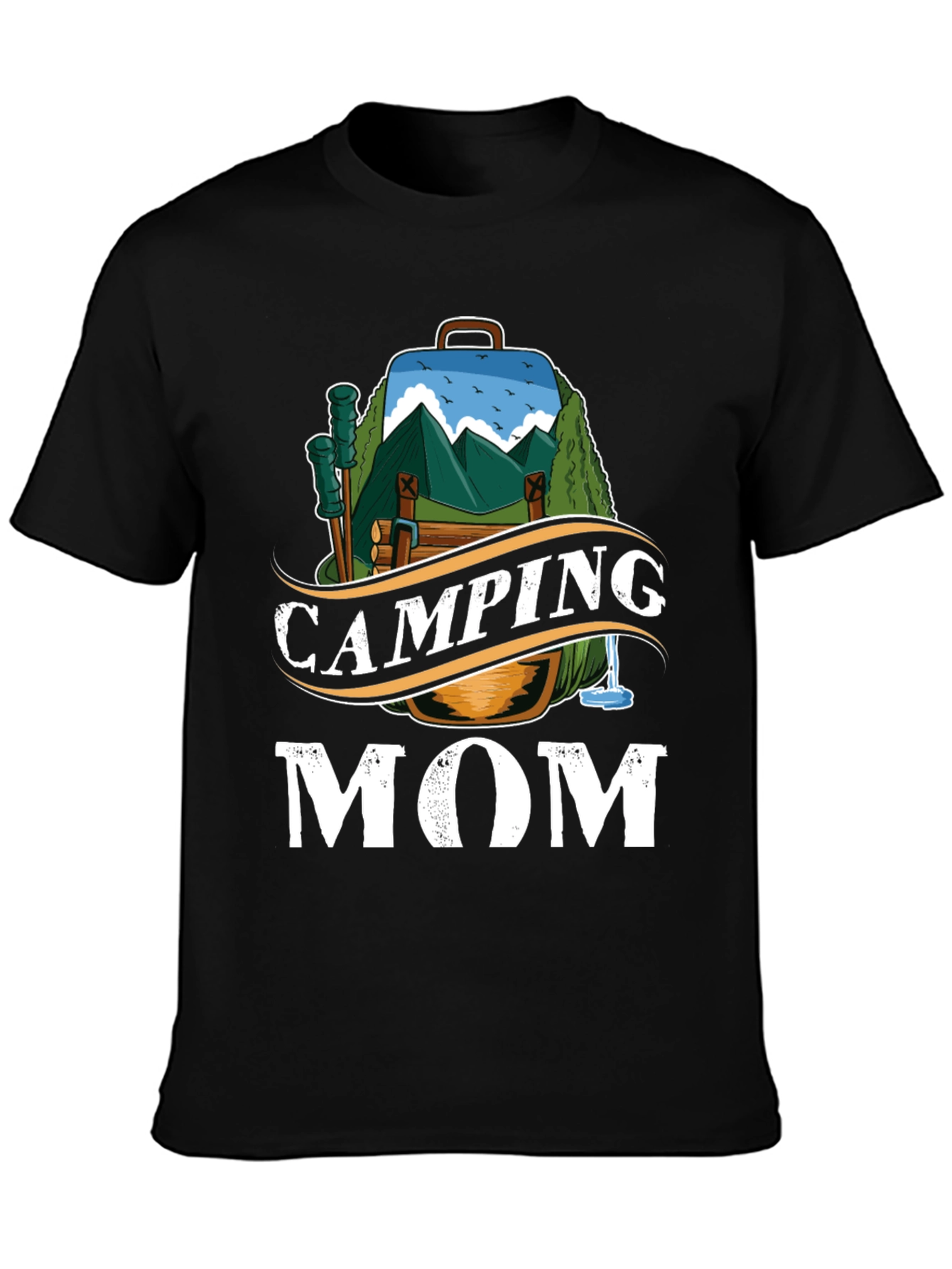Camping Mom Graphic Tee