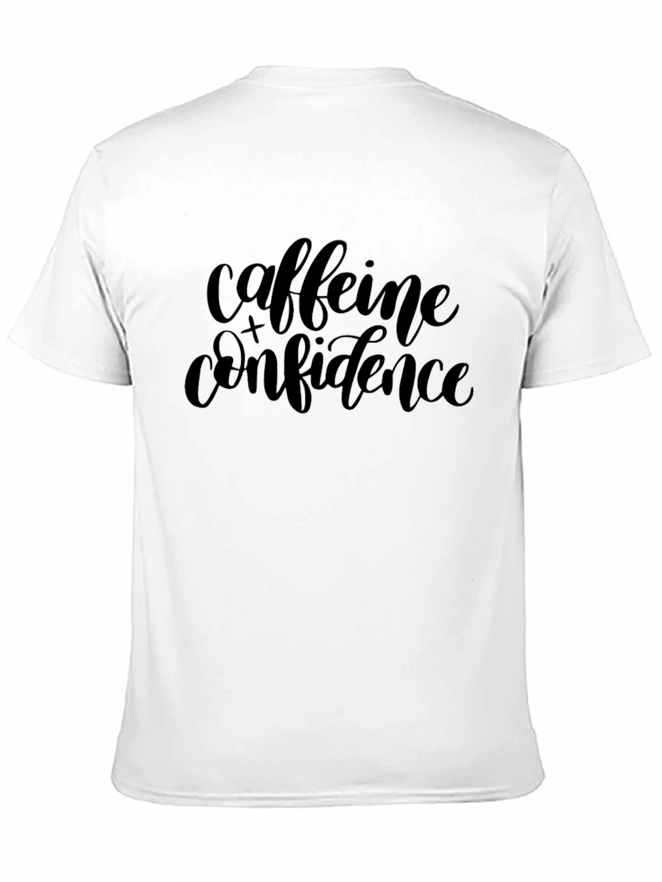 Caffeine Confidence Graphic Tee - Black