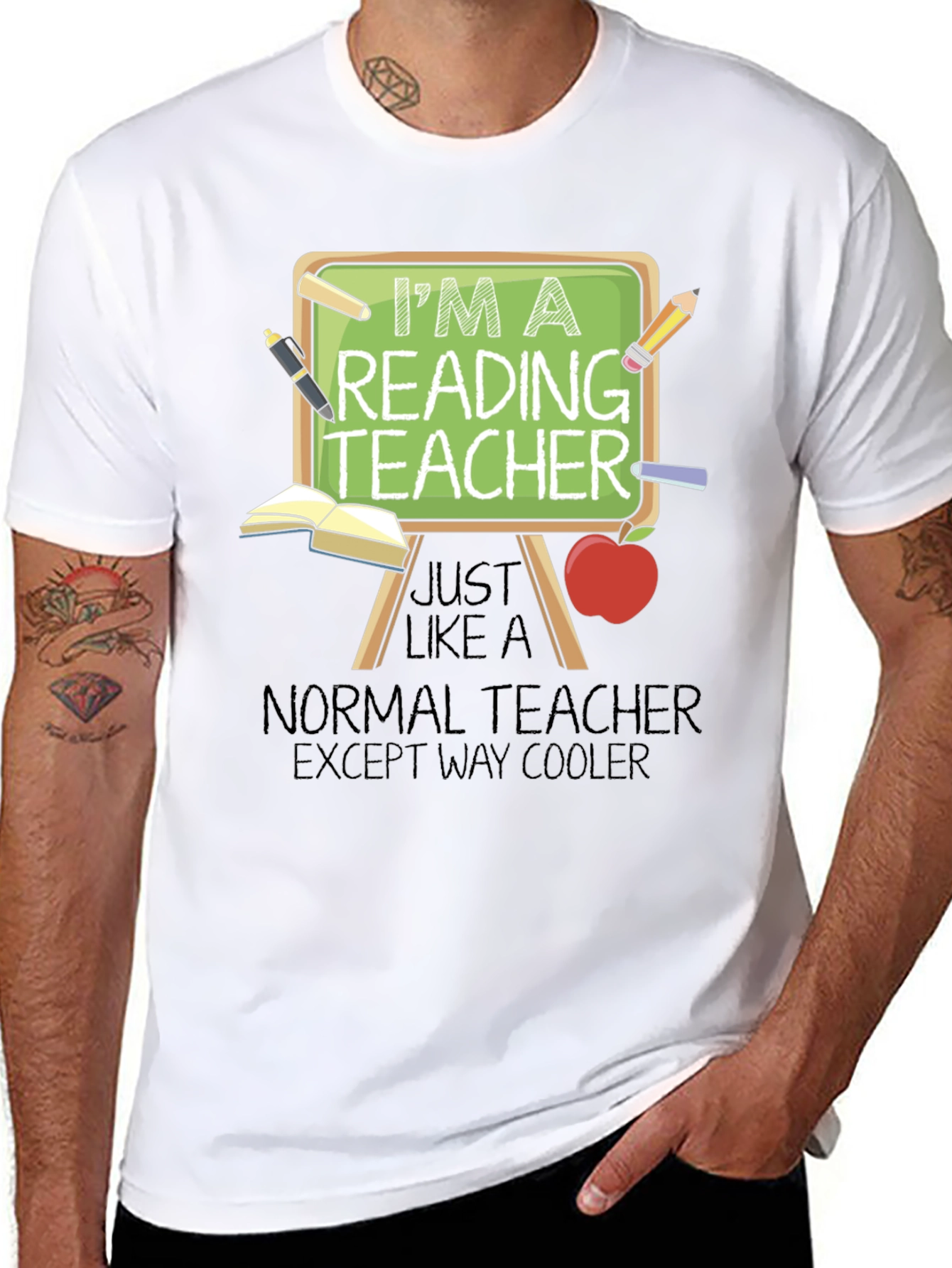 Reading Teacher T-Shirt: Cool & Unique Teacher Appreciation Gift